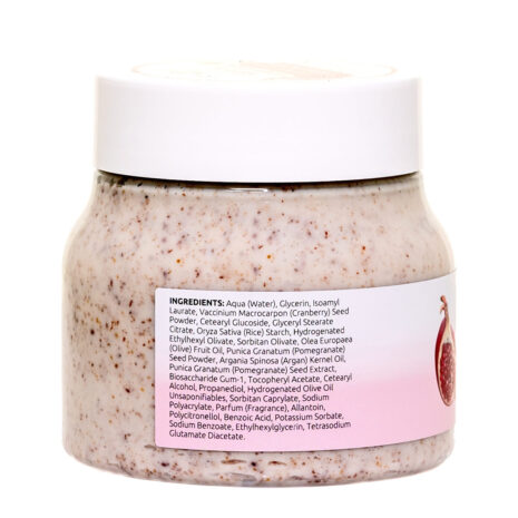 Aphrodite-Exfoliating-Smoothing-Body-Scrub-Pomegranate-Ingredients Aphrodite Exfoliating Smoothing Body Scrub Pomegranate