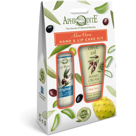 Aphrodite Hand and Lip Care Kit Aloe Vera