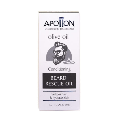 Beard-Oil-Front Apollon Beard Rescue Conditioning Oil - Front