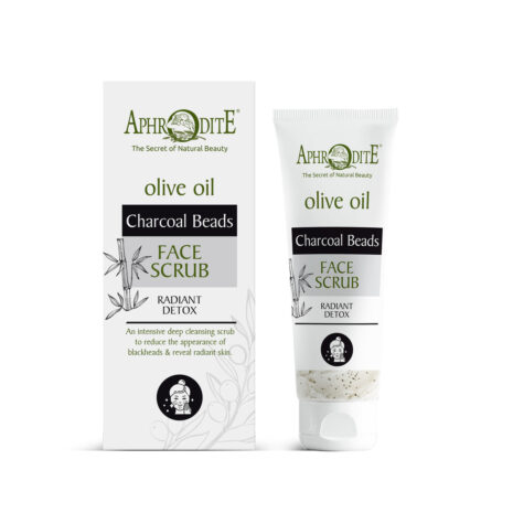 Aphrodite Face Scrub with Charcoal Beads