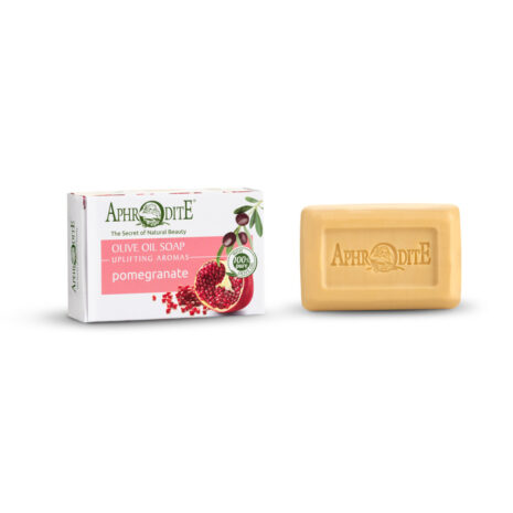Aphrodite Olive Oil Soap with Pomegranate