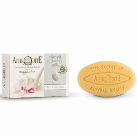 aphrodite-olive-oil-donkey-milk-soap-with-magnolia-scent Aphrodite Olive Oil & Donkey Milk Soap with Magnolia Scent - Ingredients