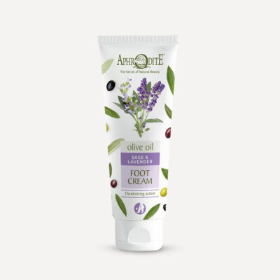 Deodorant Foot Cream with Sage & Lavender