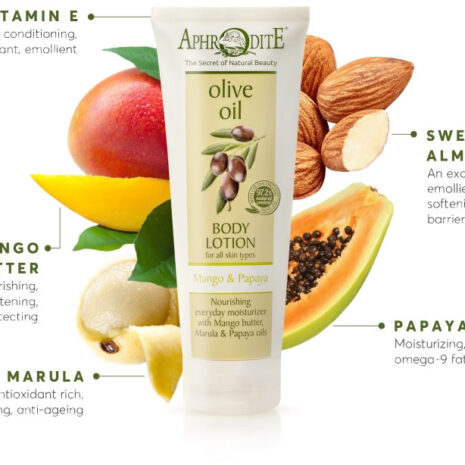nourishing-body-lotion-with-mango-papaya-key-ingredients Aphrodite Body Lotion with Mango & Papaya product family
