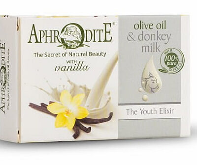 Olive Oil & Donkey Milk Soap with Vanilla