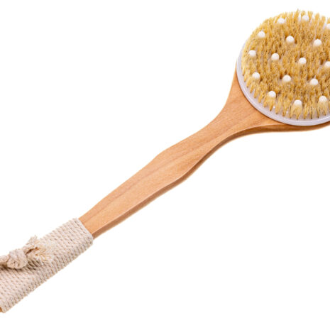 Round head Bath Brush with Massager nubs